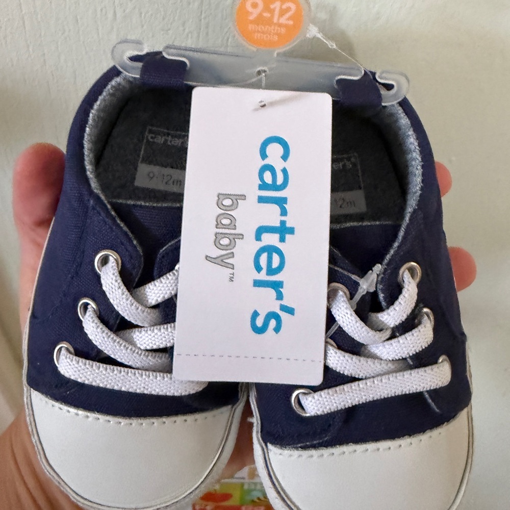 Carter's First Walkers Navy 9-12M